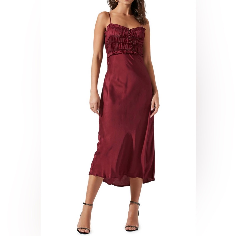 NWT! ANTHROPOLOGIE ASTR THE LABEL MIDI DRESS